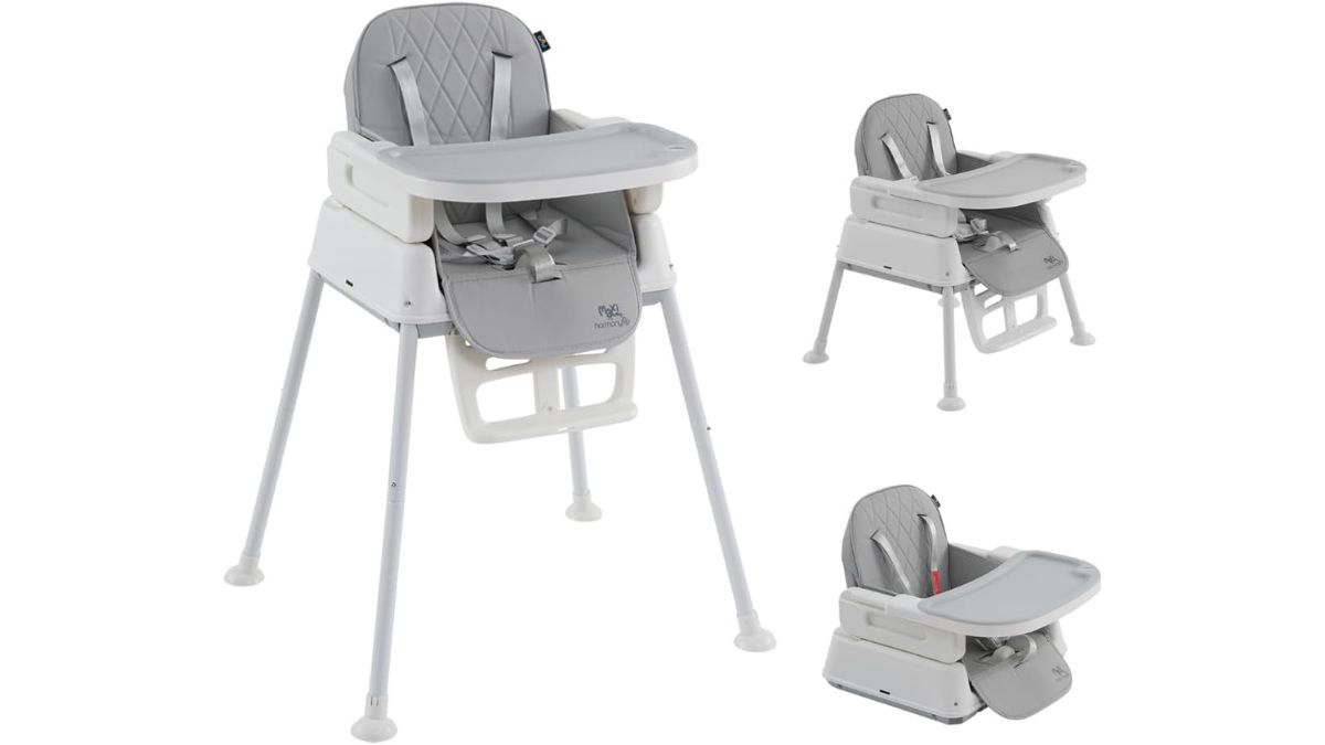 A Melhor Cadeira De Alimentação Infantil 3 em 1 Harmony Maxi Baby