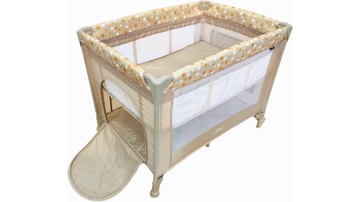 Berço Portátil Infantil Cercado Desmontável Lune Maxi Baby