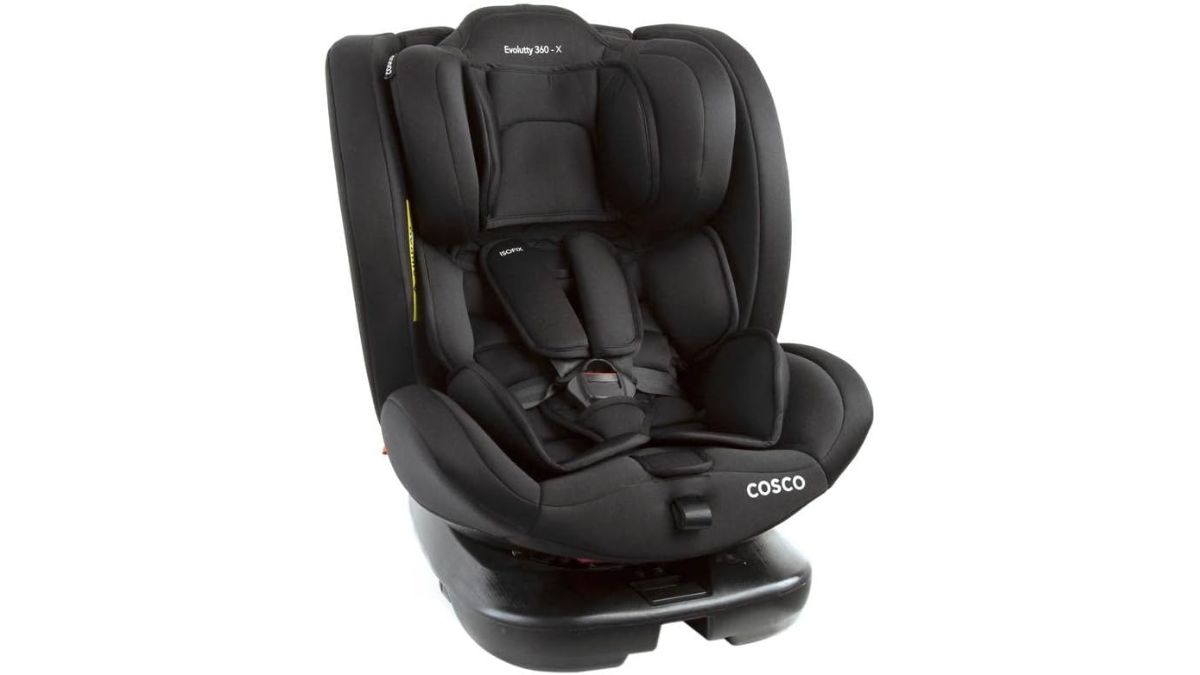 Melhor Cadeirinha para Auto: Cosco Kids Evolutty 360 X (0 a 36kg) com Giro 360º
